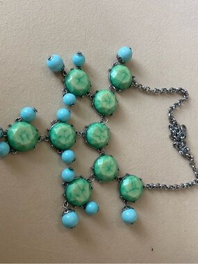 Turquoise & Mint Statement Necklace - Women Jewelry